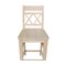 International Concepts Canyon BarHeight XX Stool, 30" Seat Height, Ready to Finish S-473 - alternate 8